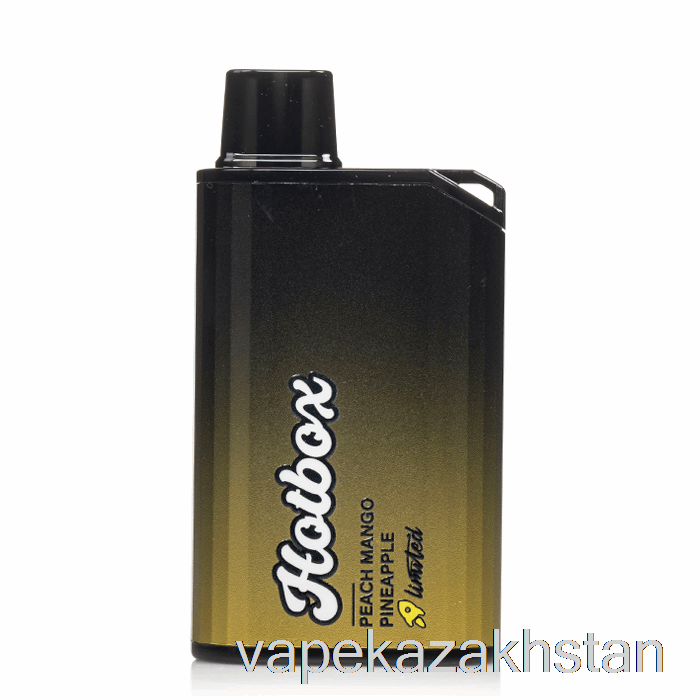 Vape Smoke Puff Brands Hotbox 7500 Disposable Peach Mango Pineapple